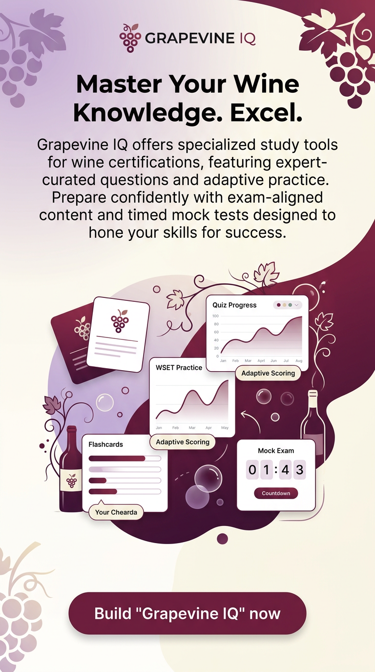 Master Your Wine Knowledge. Excel.
