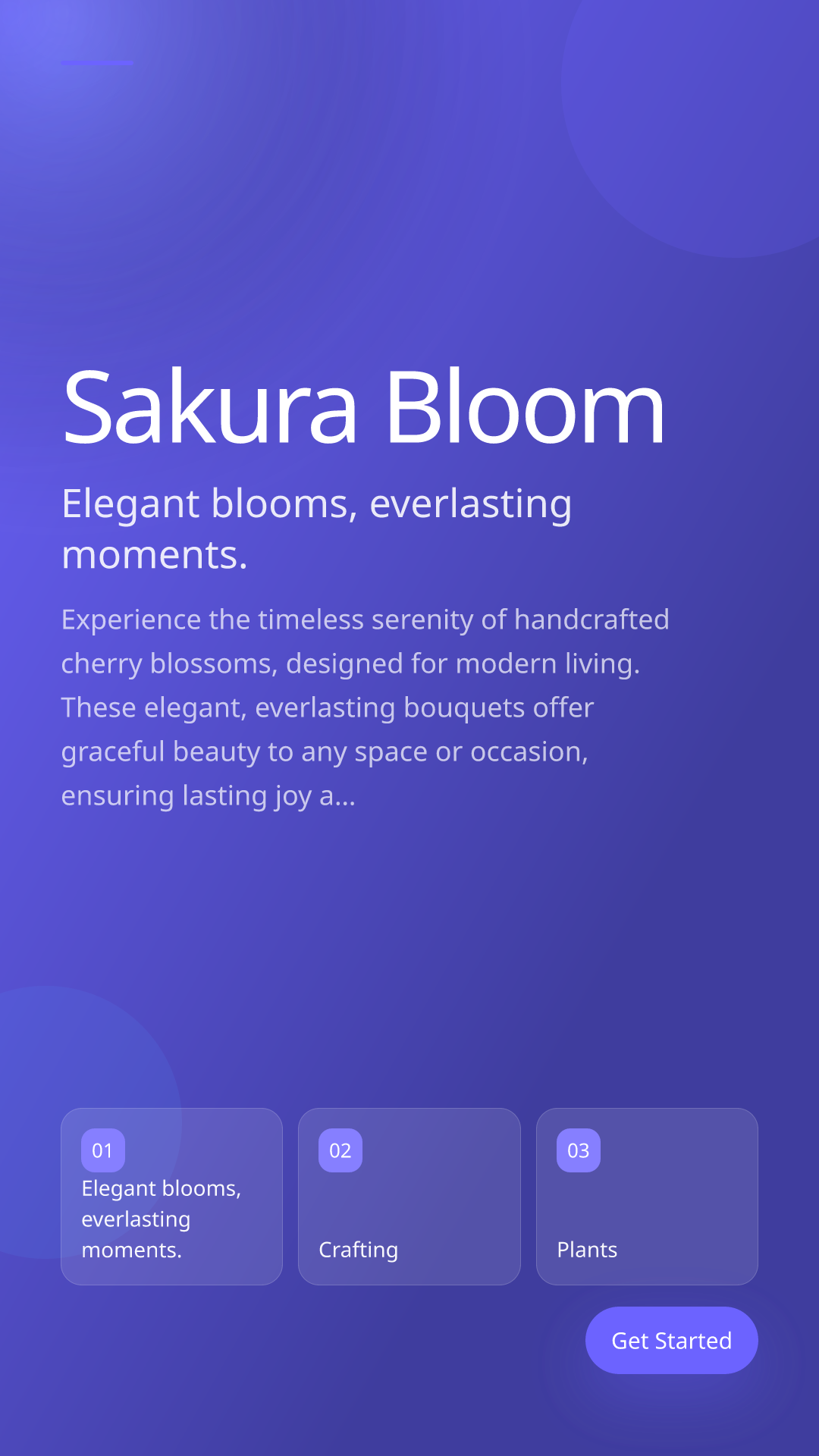 Elegant blooms, everlasting moments.