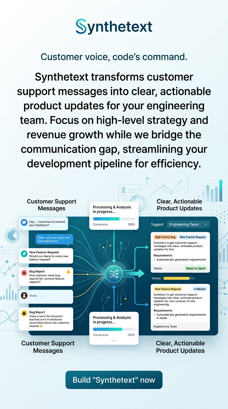 Customer voice, code's command.