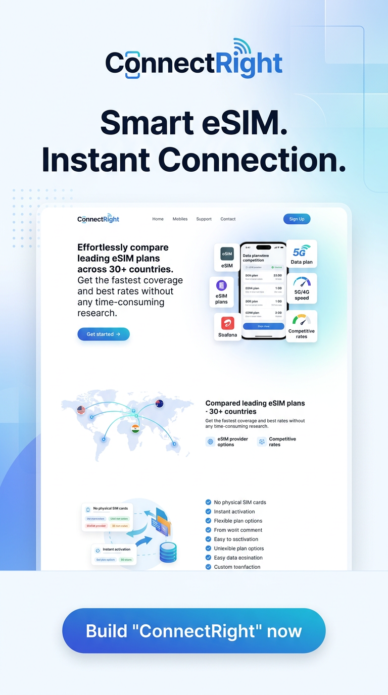 Smart eSIM. Instant Connection.