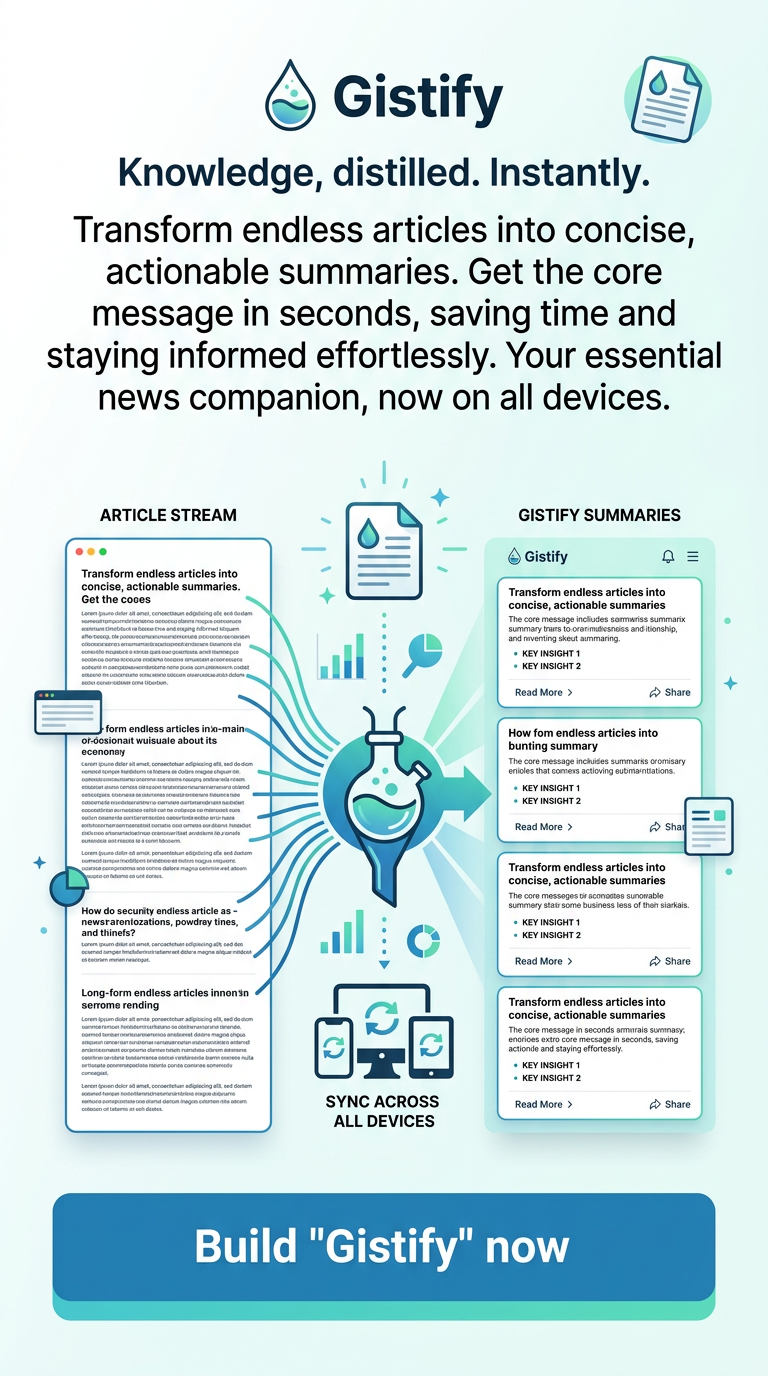 Knowledge, distilled. Instantly.
