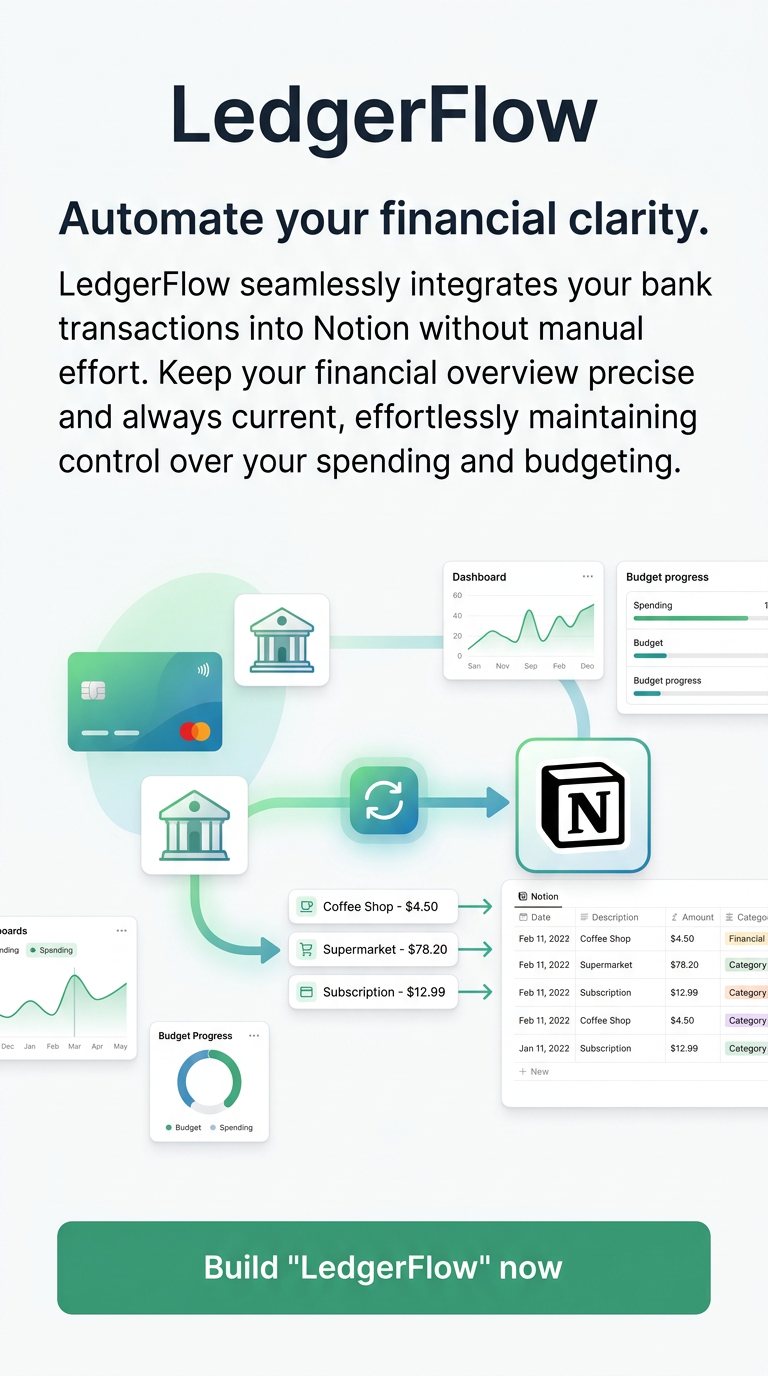 Automate your financial clarity.