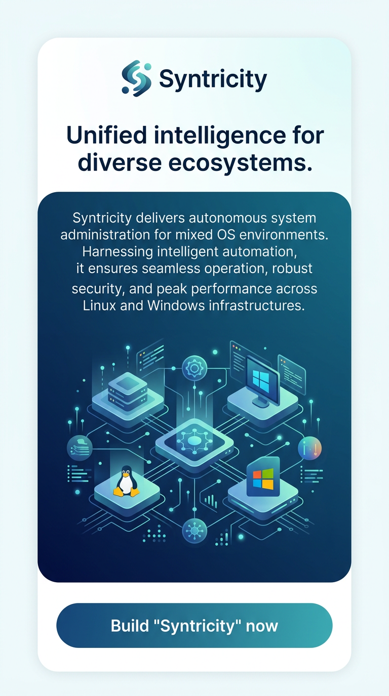 Unified intelligence for diverse ecosystems.