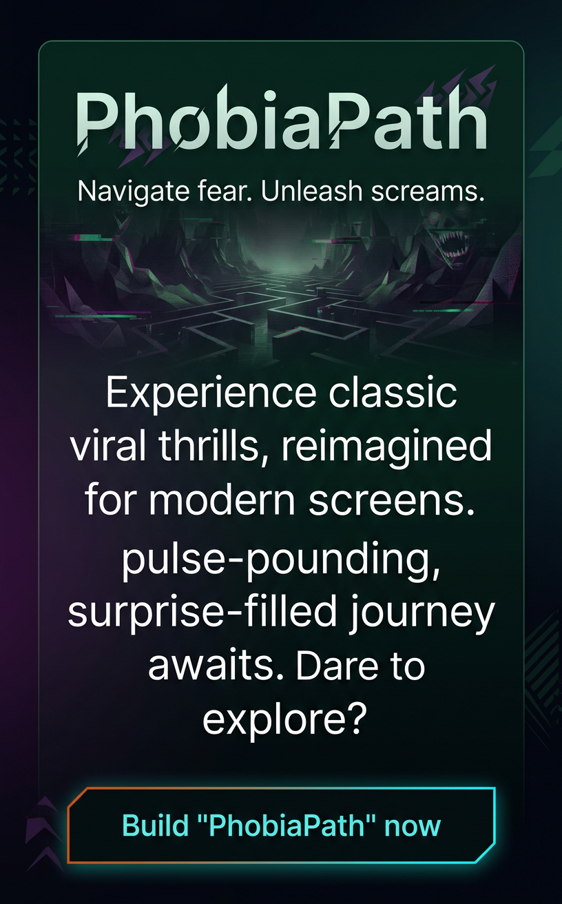 Navigate fear. Unleash screams.