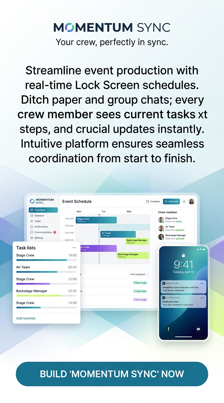 Your crew, perfectly in sync.