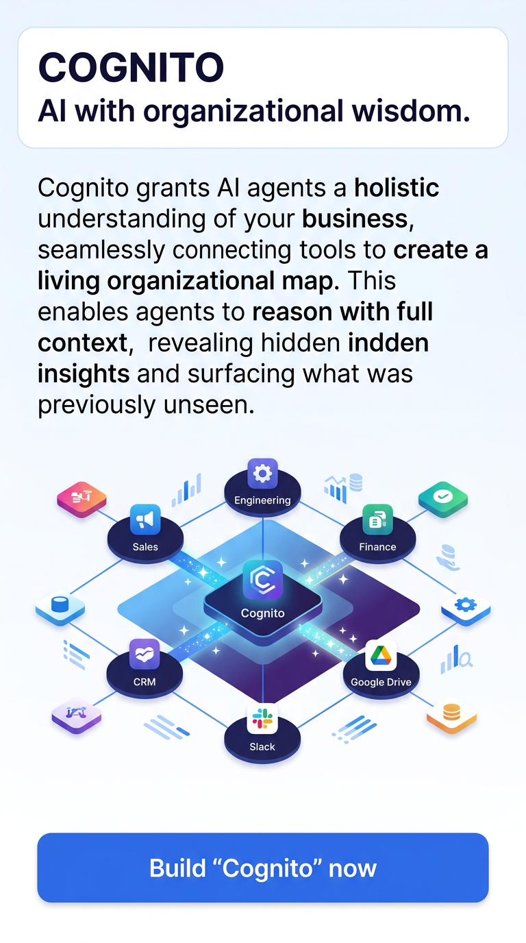 AI with organizational wisdom.