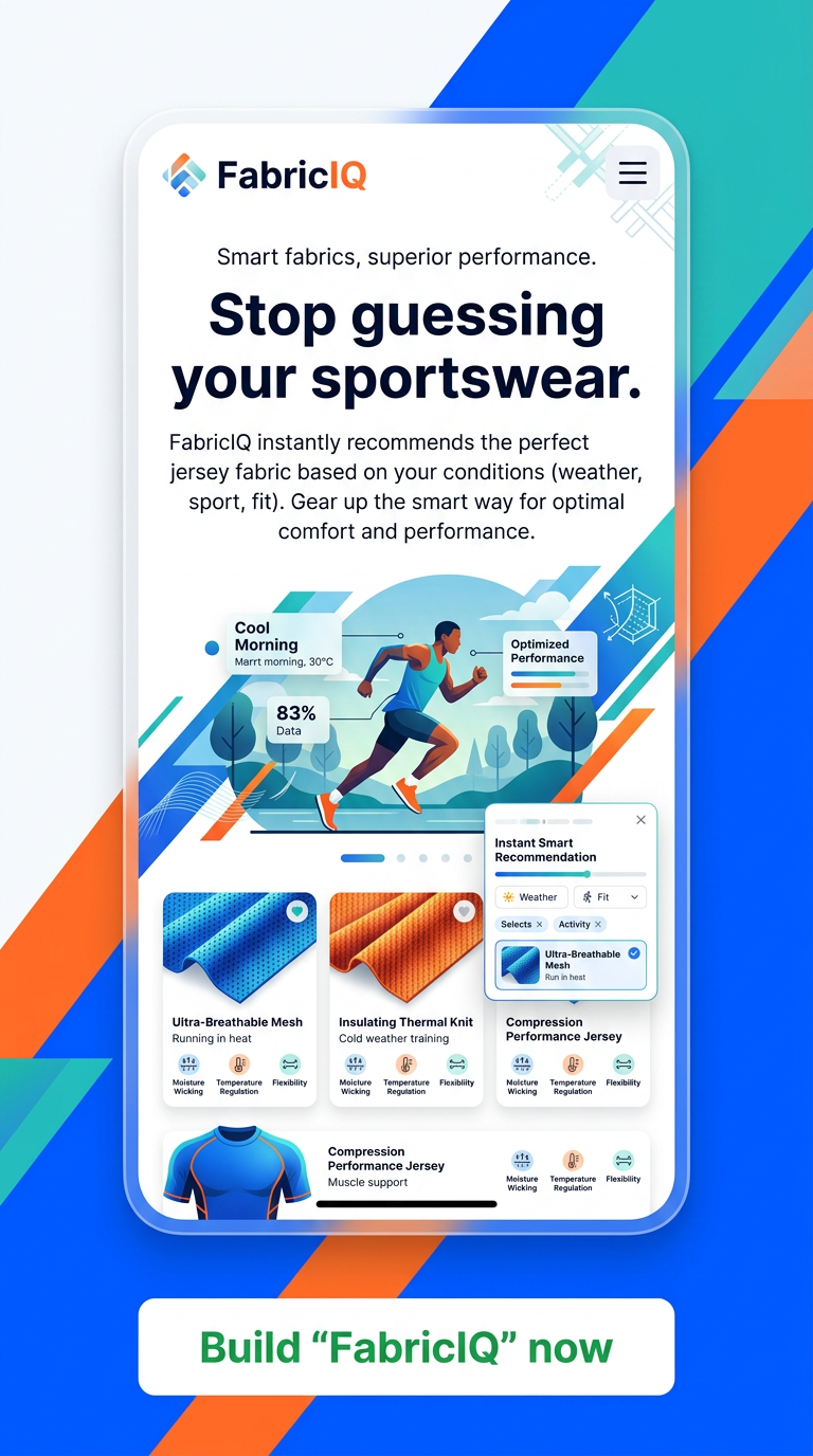 Smart fabrics, superior performance.