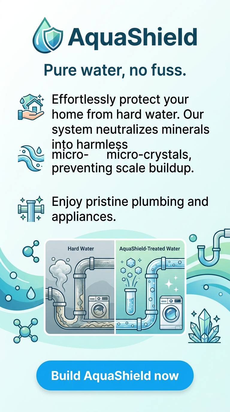 Pure water, no fuss.