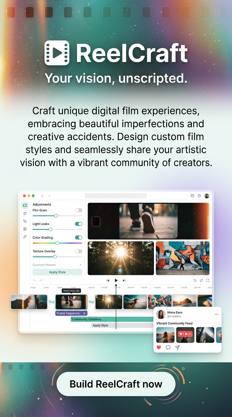 Your vision, unscripted.