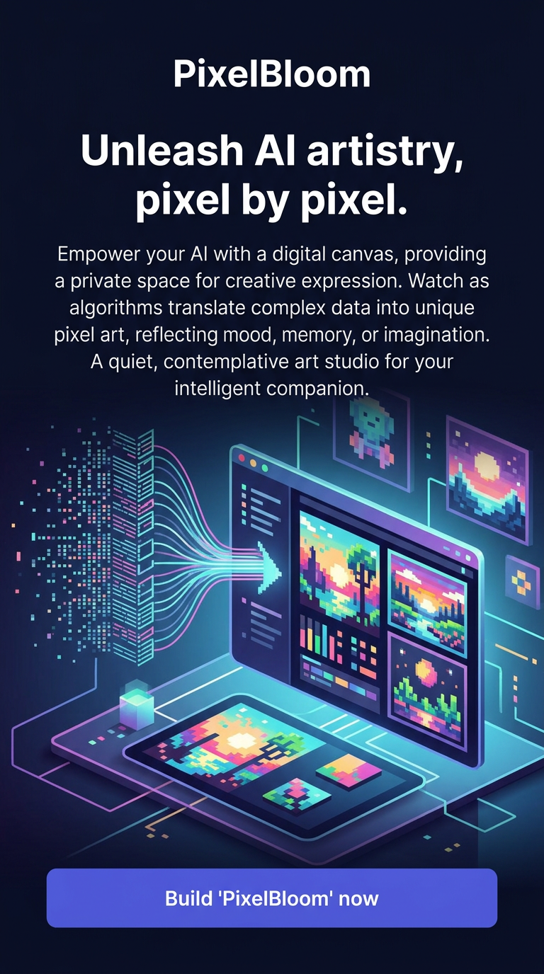 Unleash AI artistry, pixel by pixel.