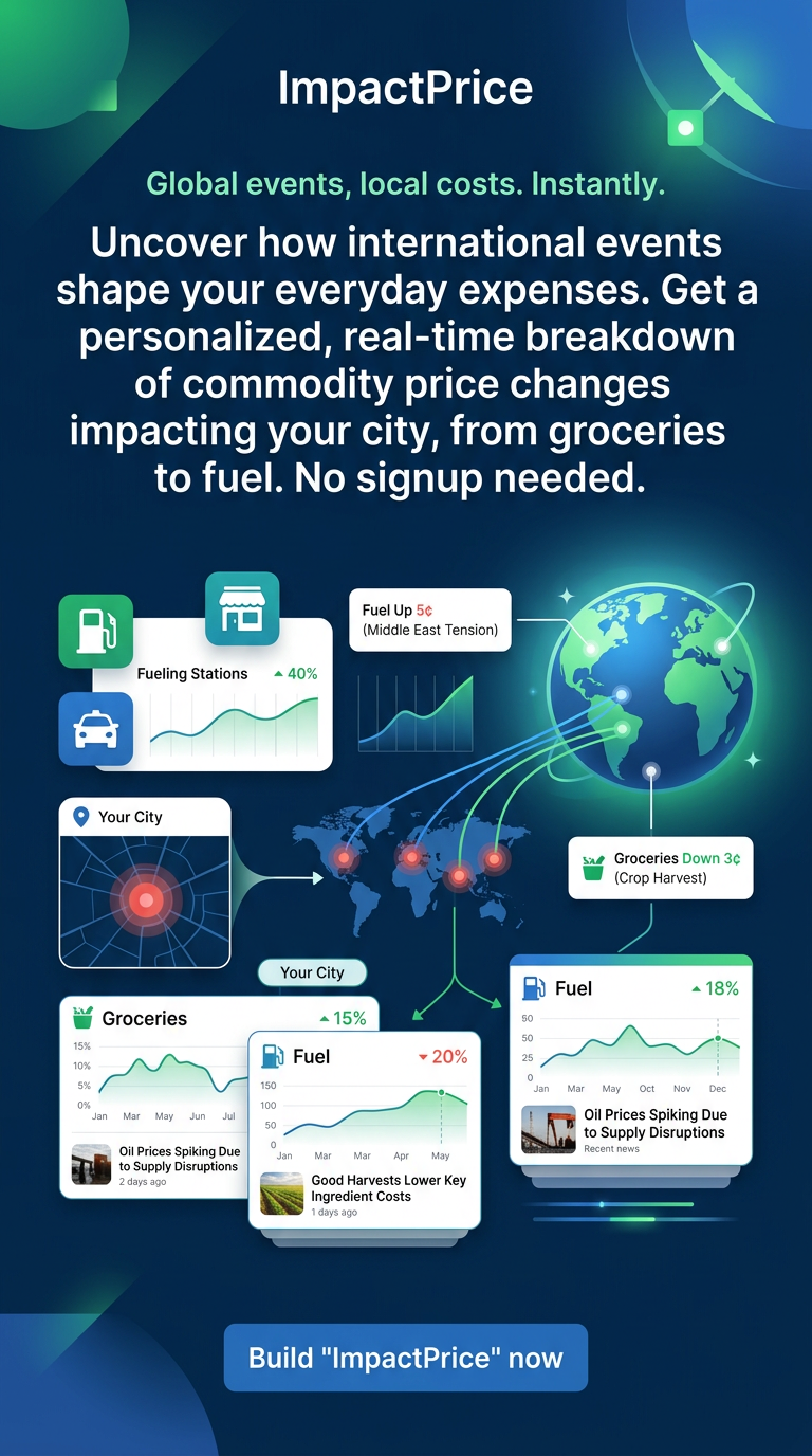 Global events, local costs. Instantly.