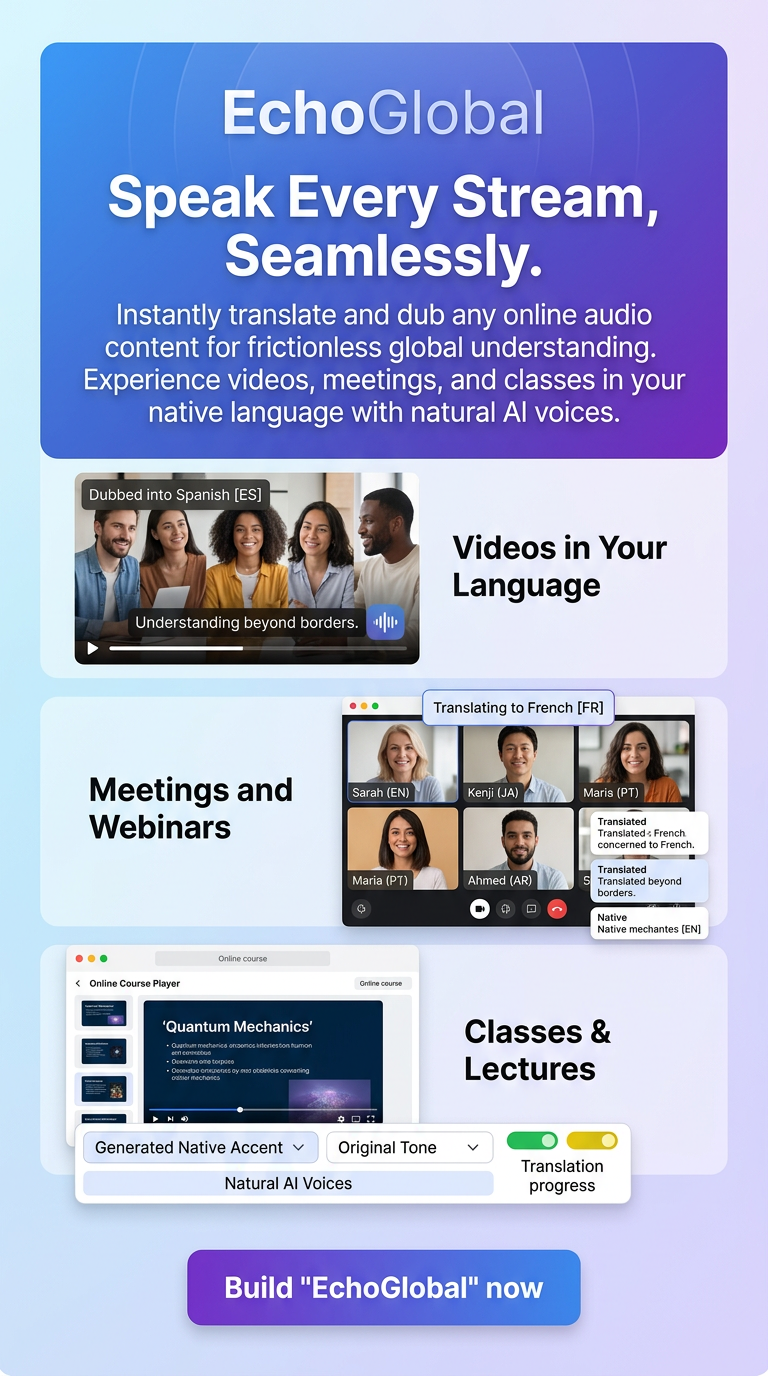 Speak Every Stream, Seamlessly.