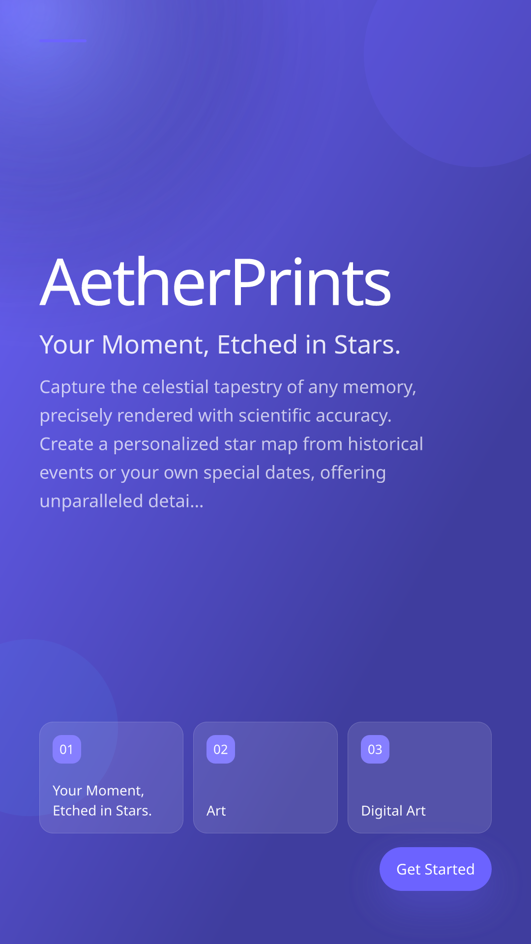 Your Moment, Etched in Stars.