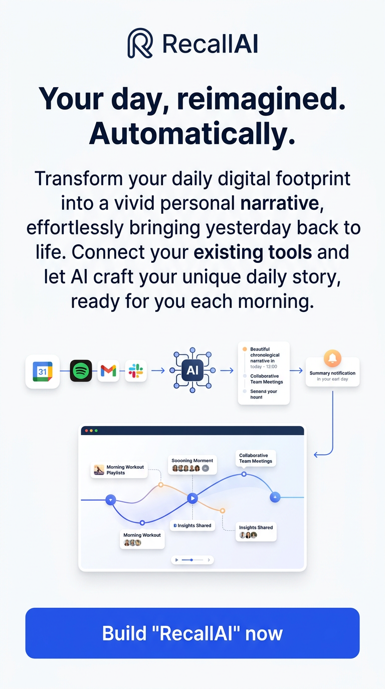 Your day, reimagined. Automatically.
