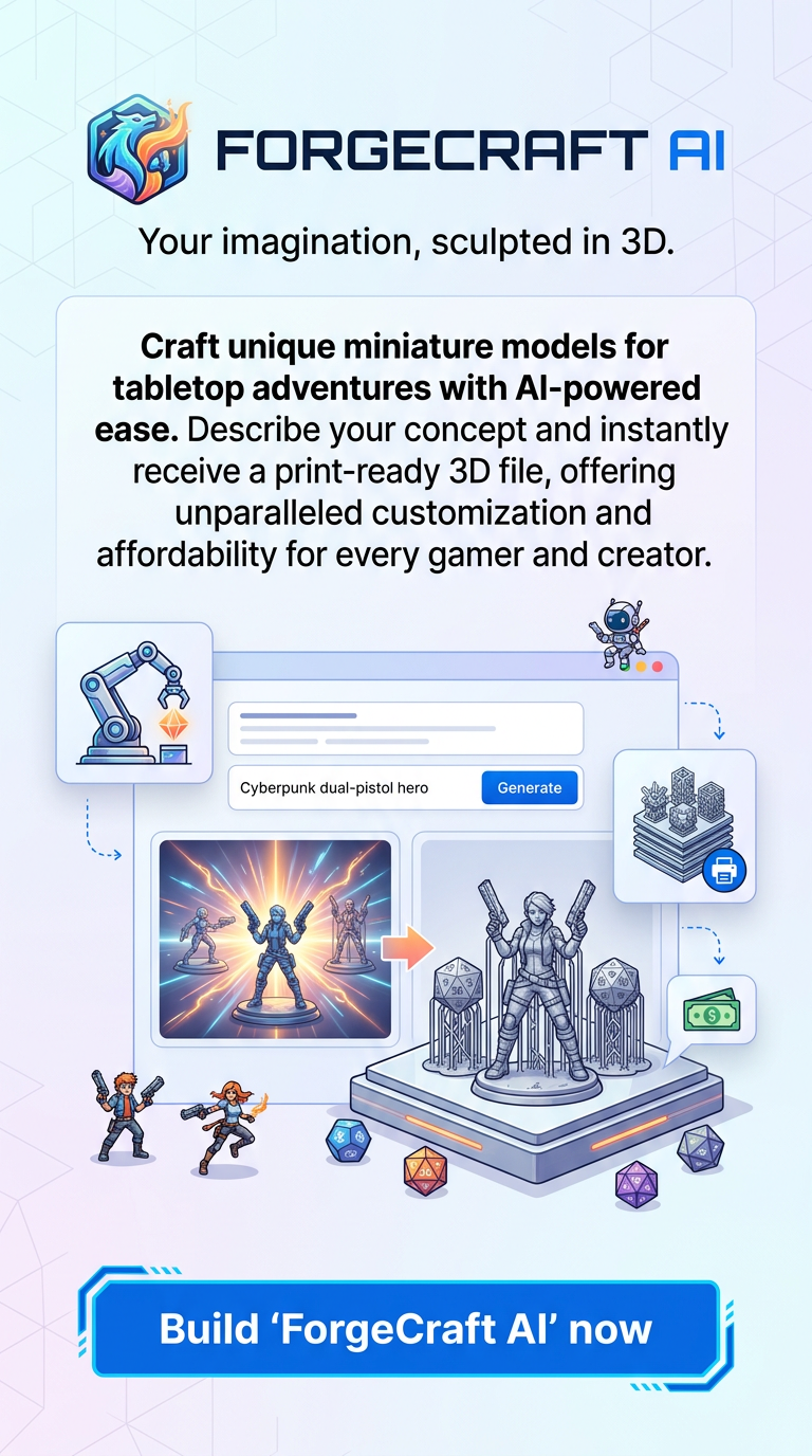 Your imagination, sculpted in 3D.