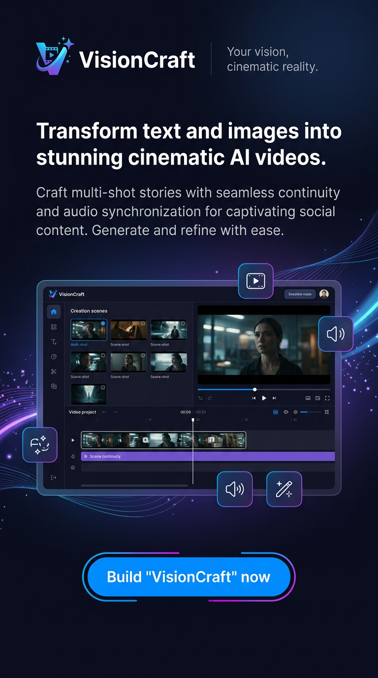 Your vision, cinematic reality.