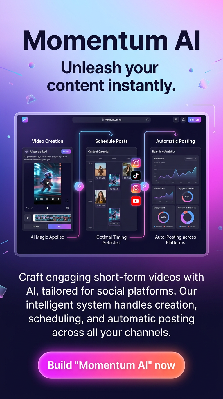Unleash your content instantly.
