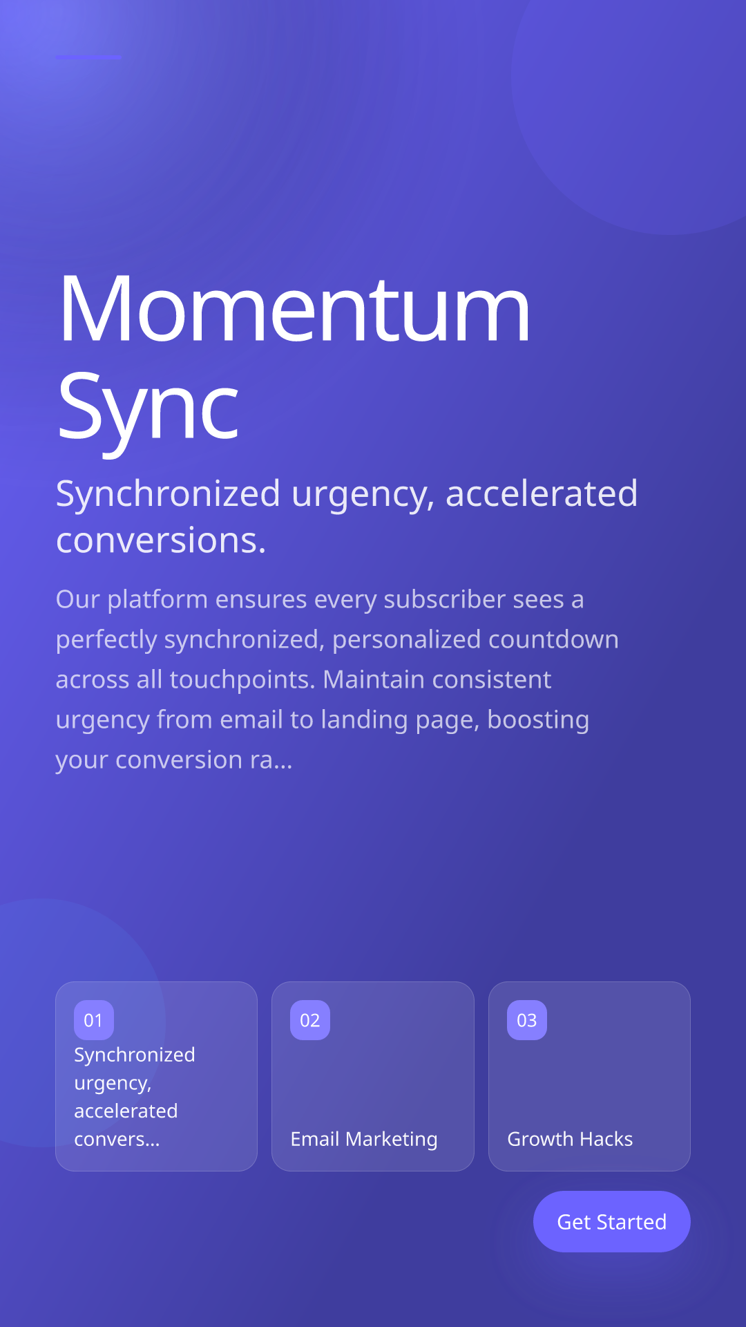 Synchronized urgency, accelerated conversions.