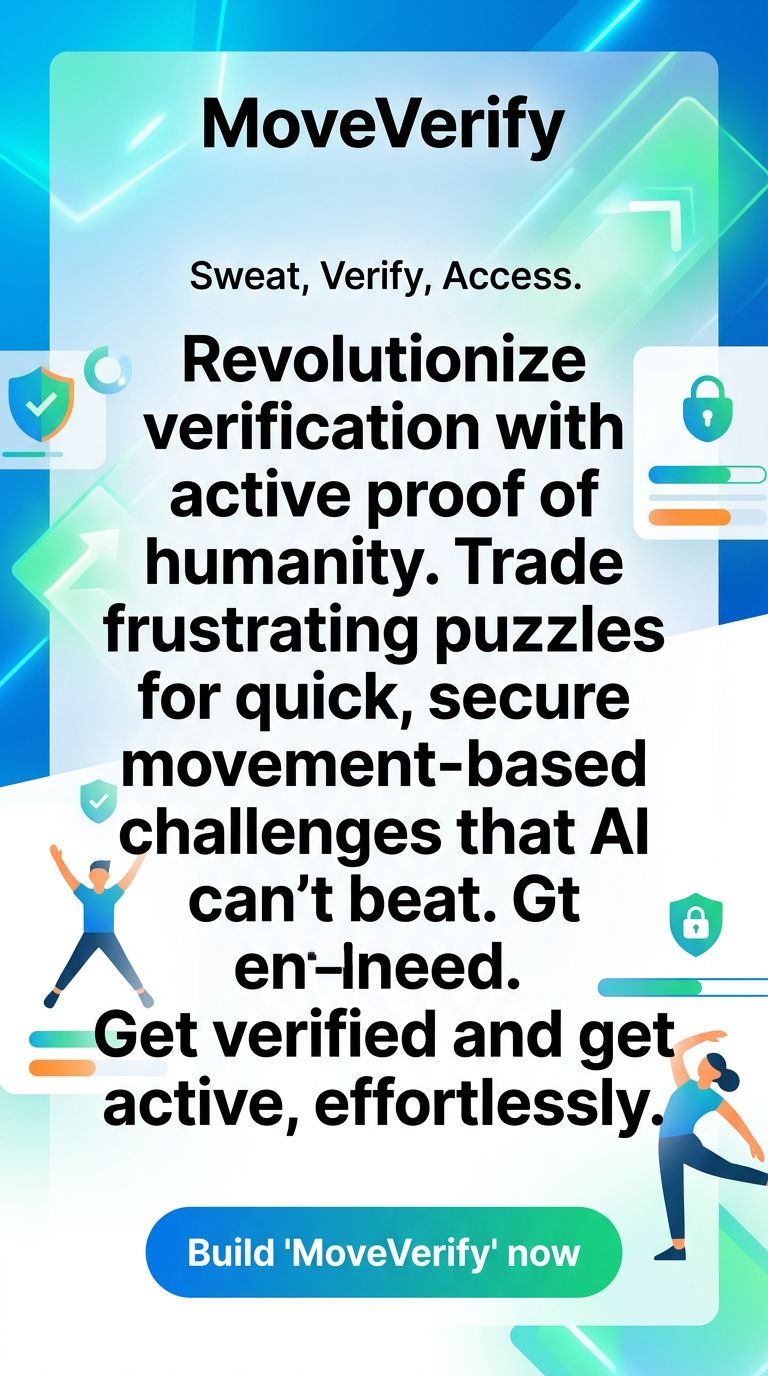 Sweat, Verify, Access.