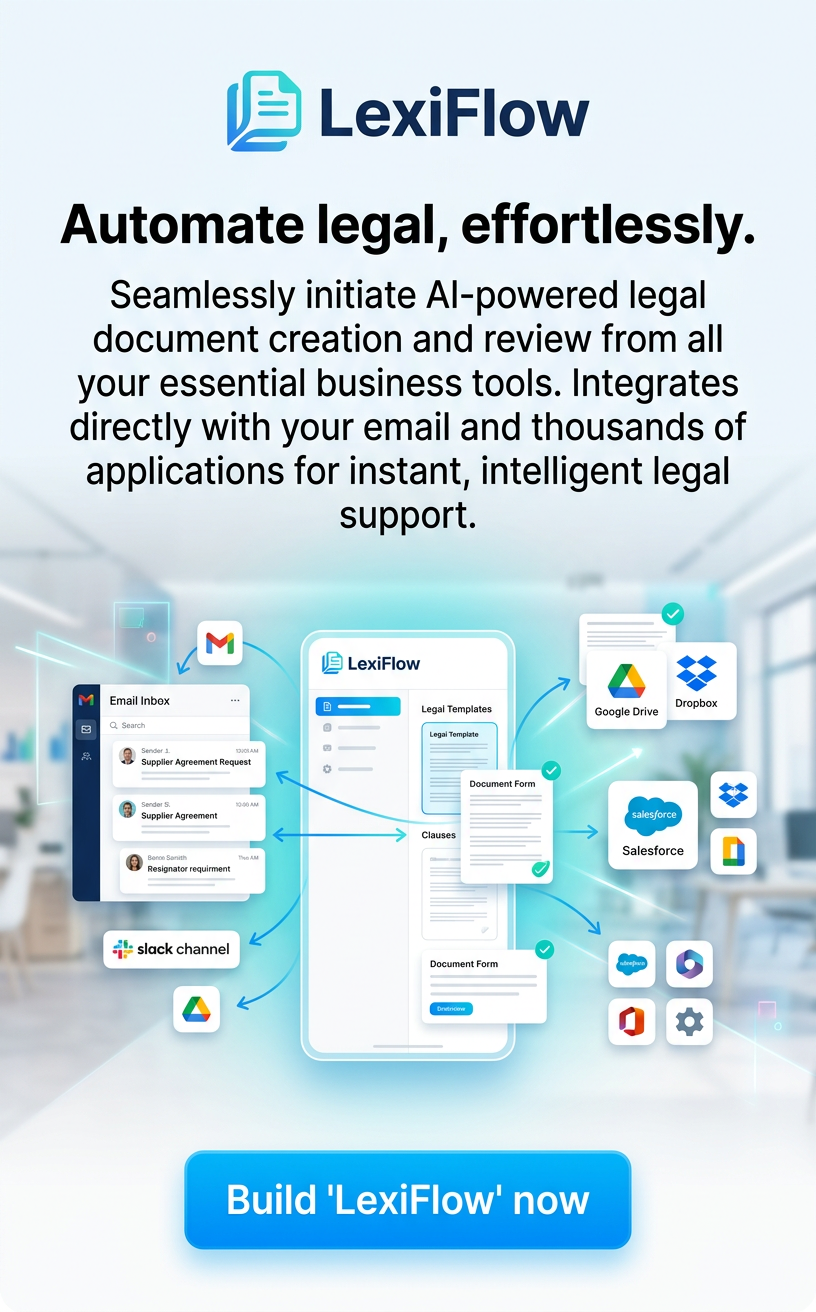 Automate legal, effortlessly.