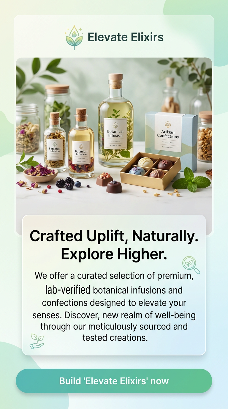 Crafted Uplift, Naturally. Explore Higher.