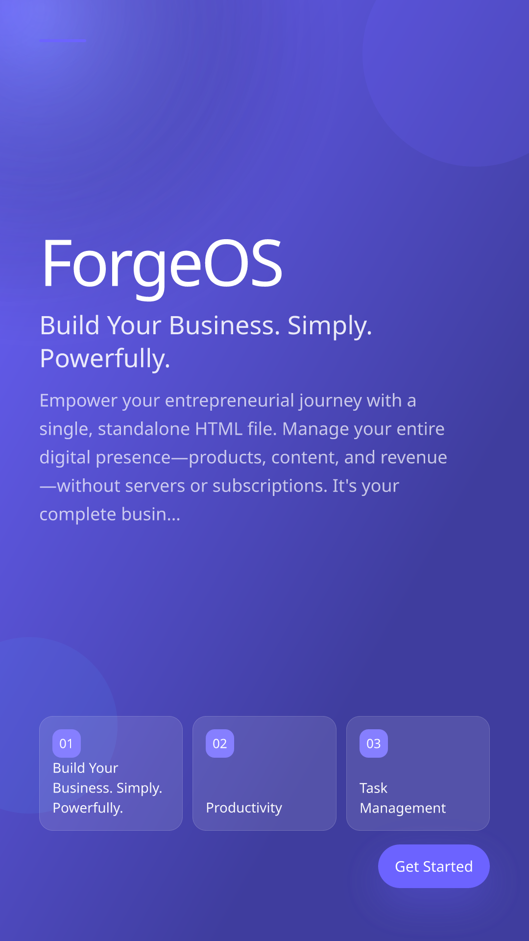 Build Your Business. Simply. Powerfully.