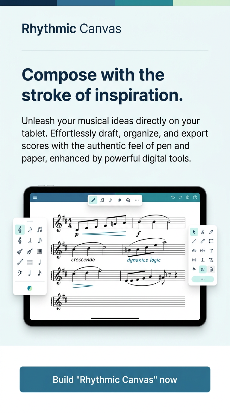 Compose with the stroke of inspiration.