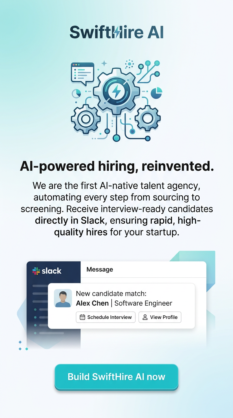 AI-powered hiring, reinvented.