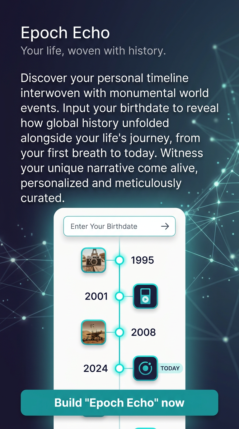 Your life, woven with history.