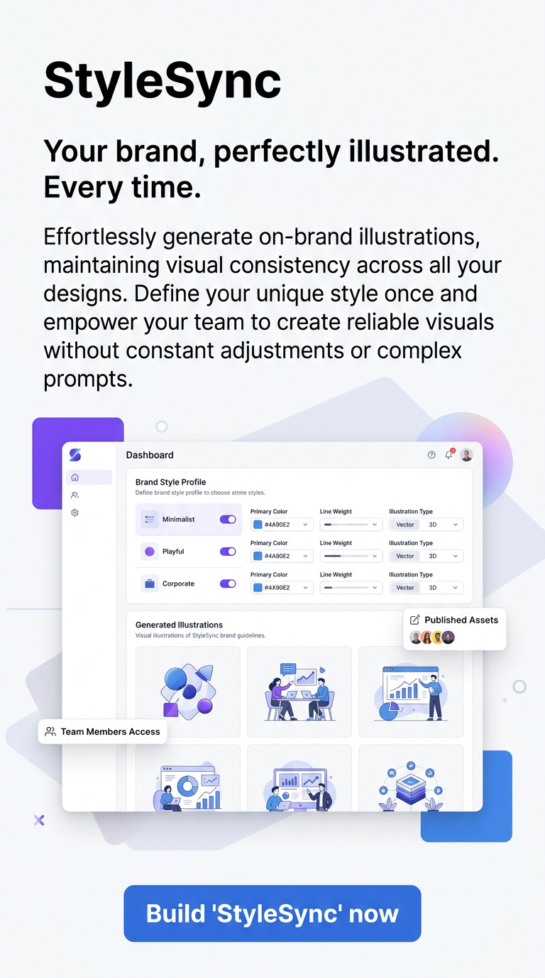 Your brand, perfectly illustrated. Every time.