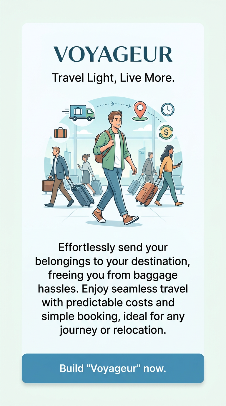 Travel Light, Live More.