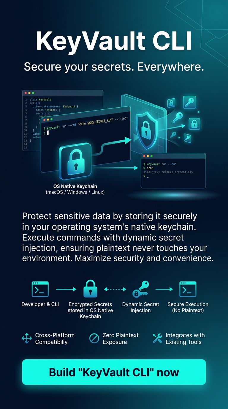 Secure your secrets. Everywhere.