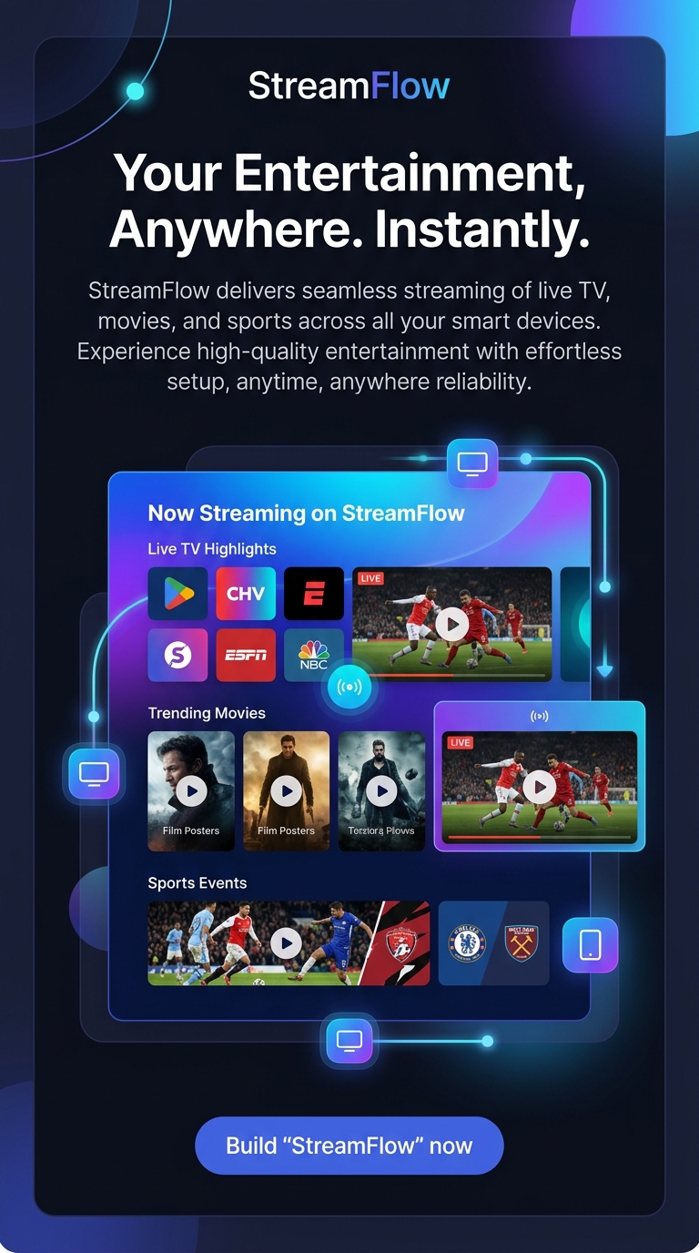 Your Entertainment, Anywhere. Instantly.