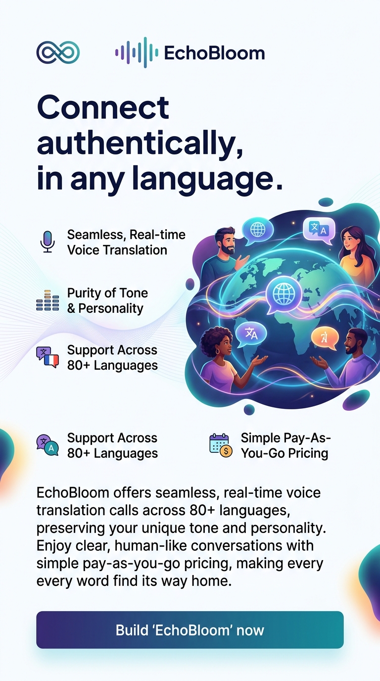 Connect authentically, in any language.