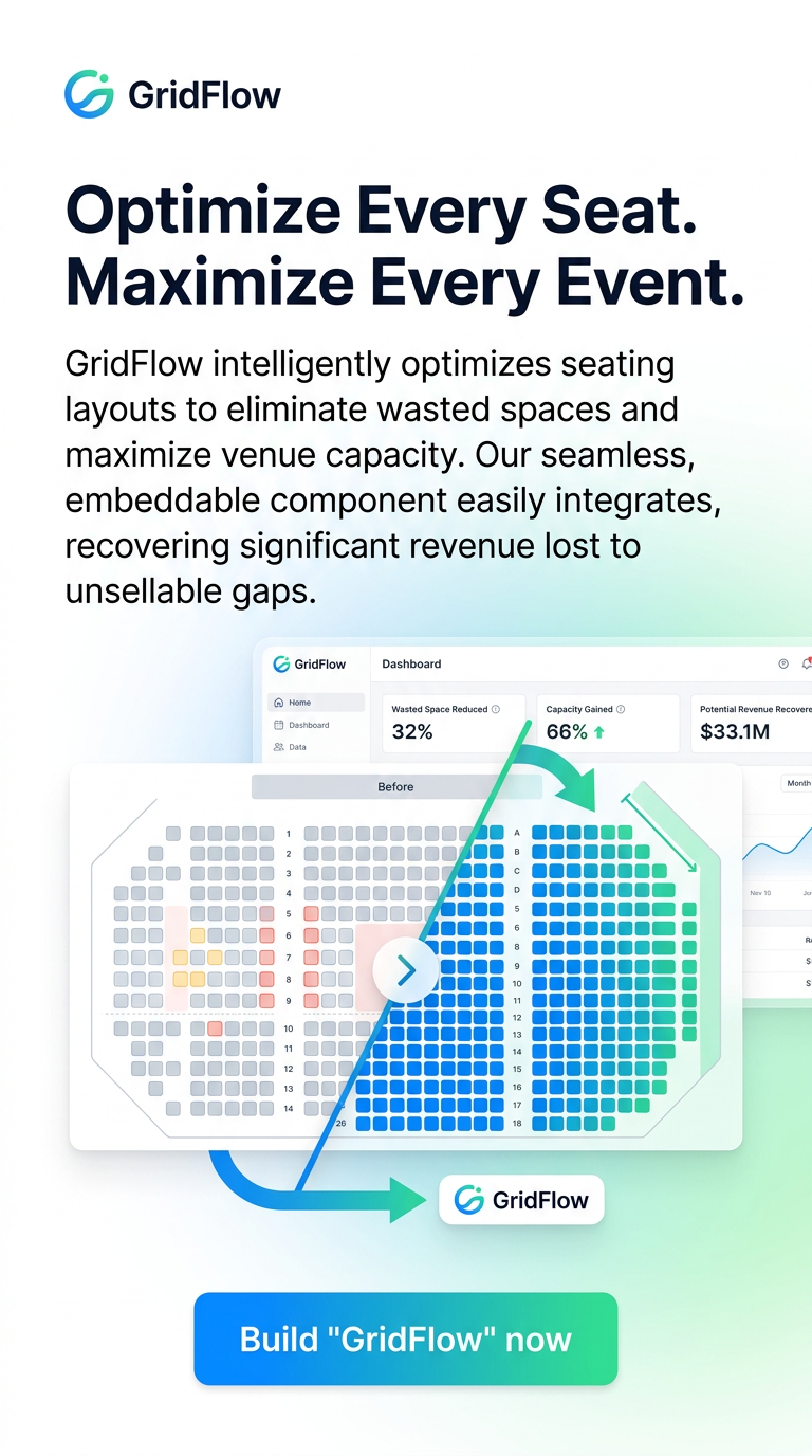 Optimize Every Seat. Maximize Every Event.