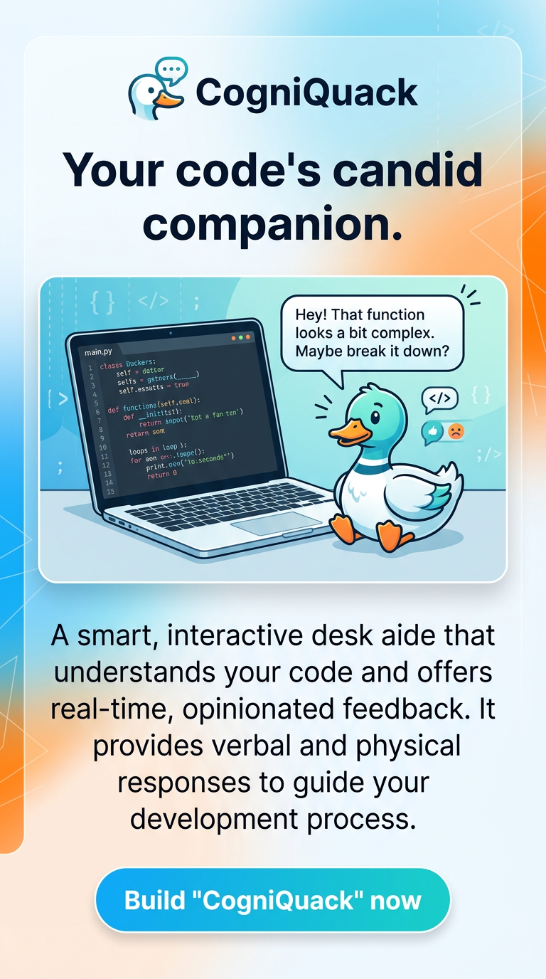 Your code's candid companion.