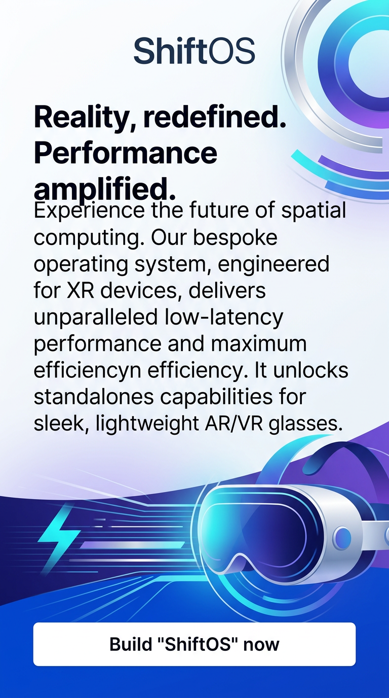 Reality, redefined. Performance amplified.