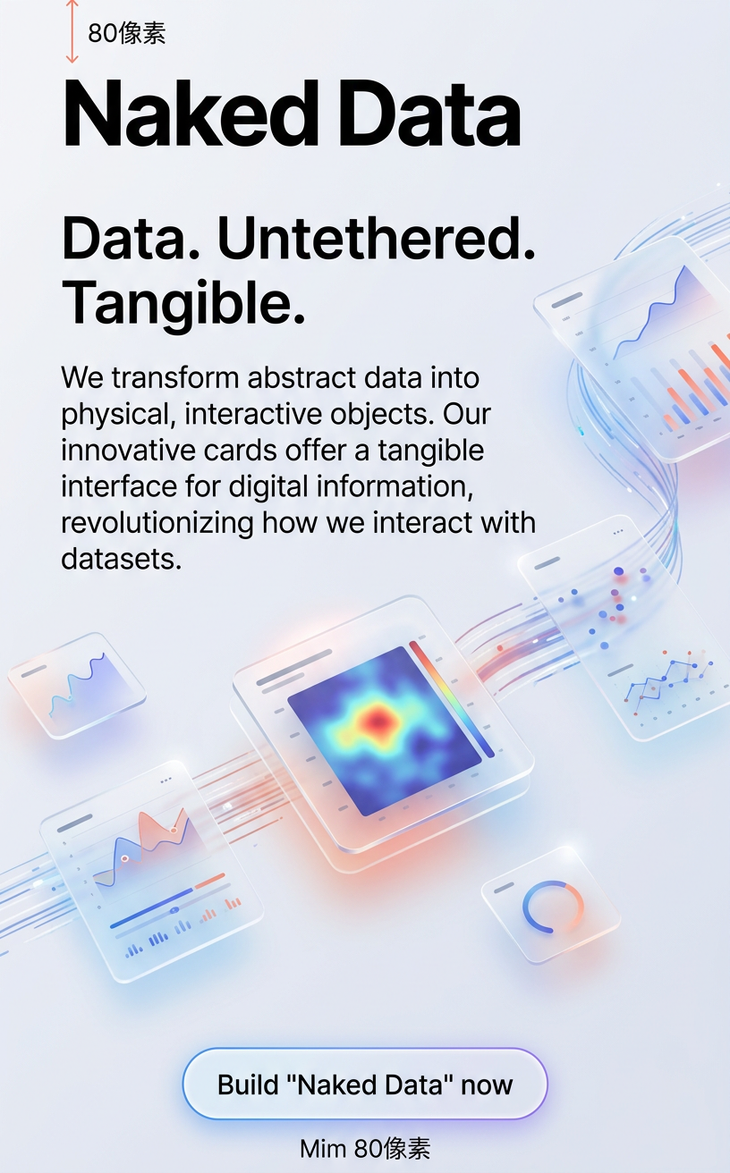 Data. Untethered. Tangible.