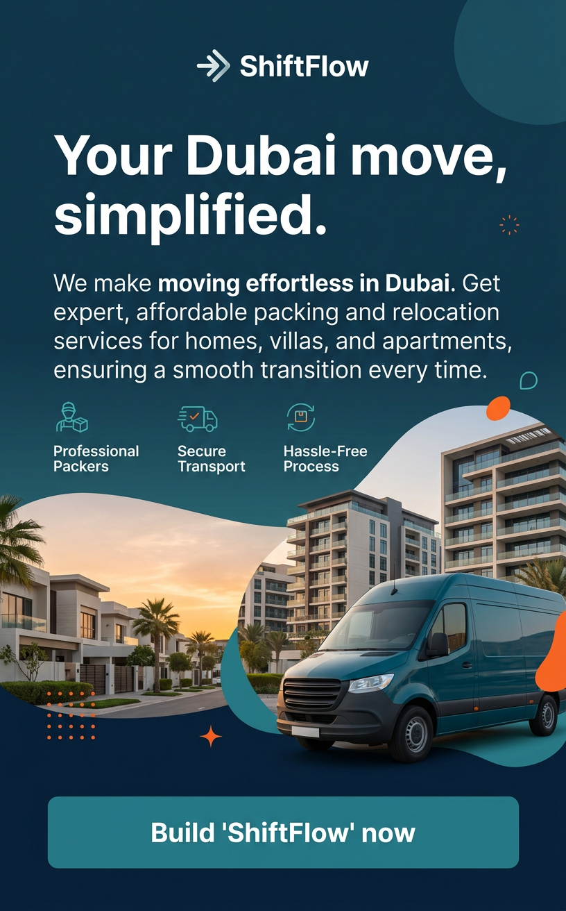Your Dubai move, simplified.