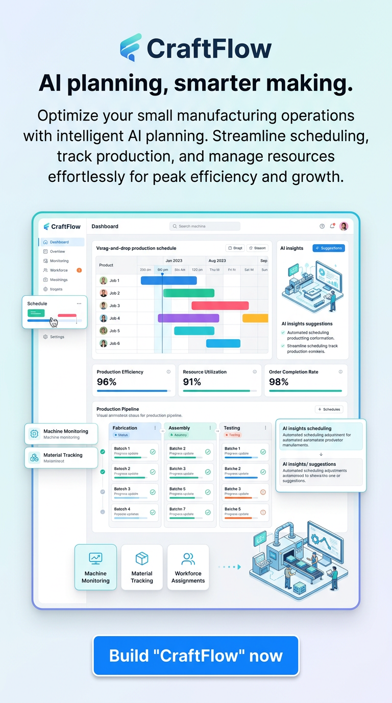 AI planning, smarter making.