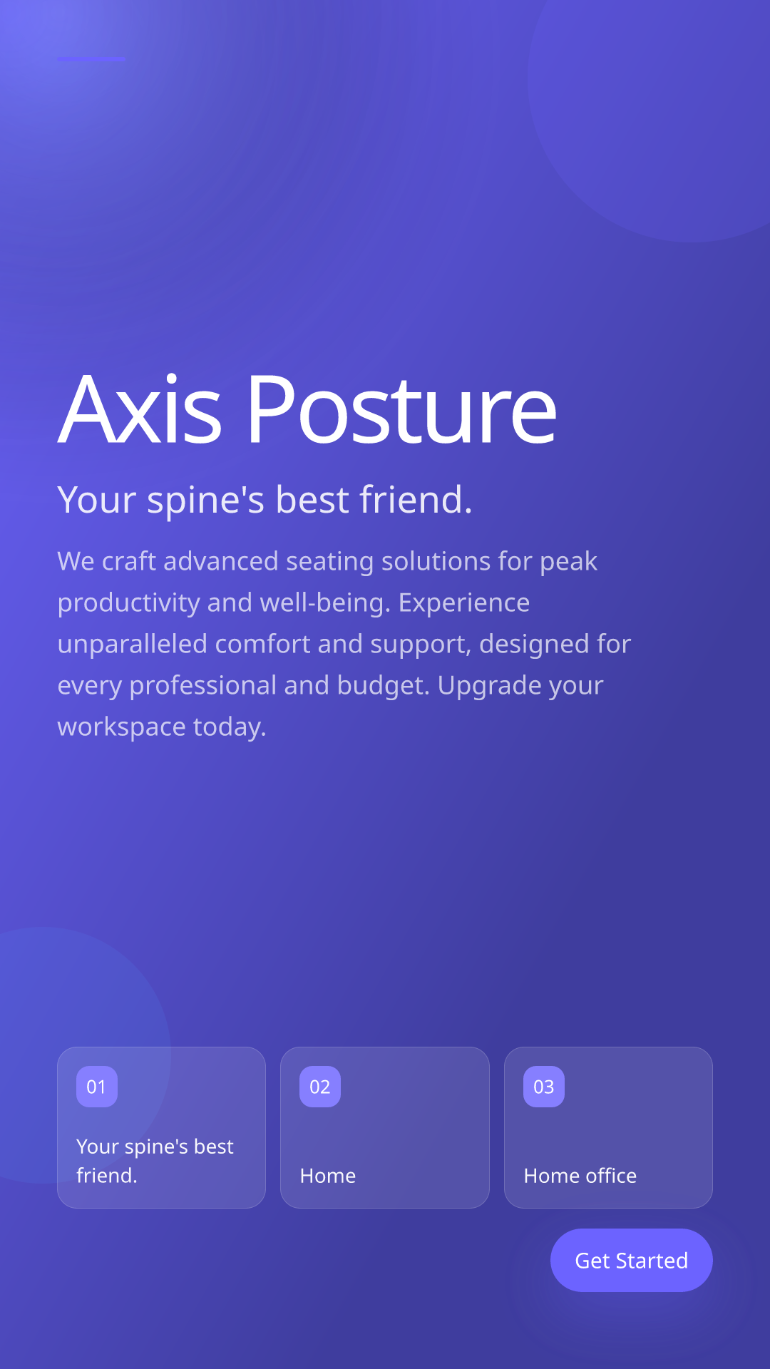 Your spine's best friend.