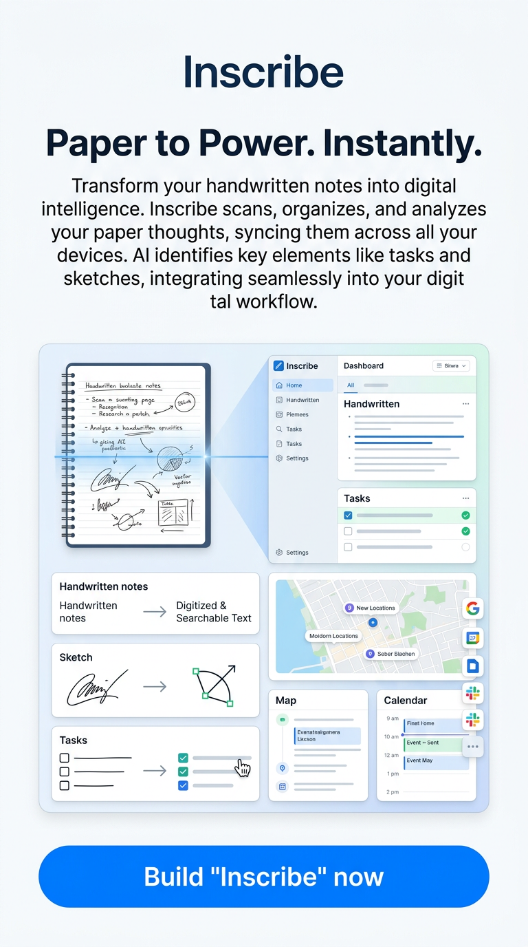 Paper to Power. Instantly.