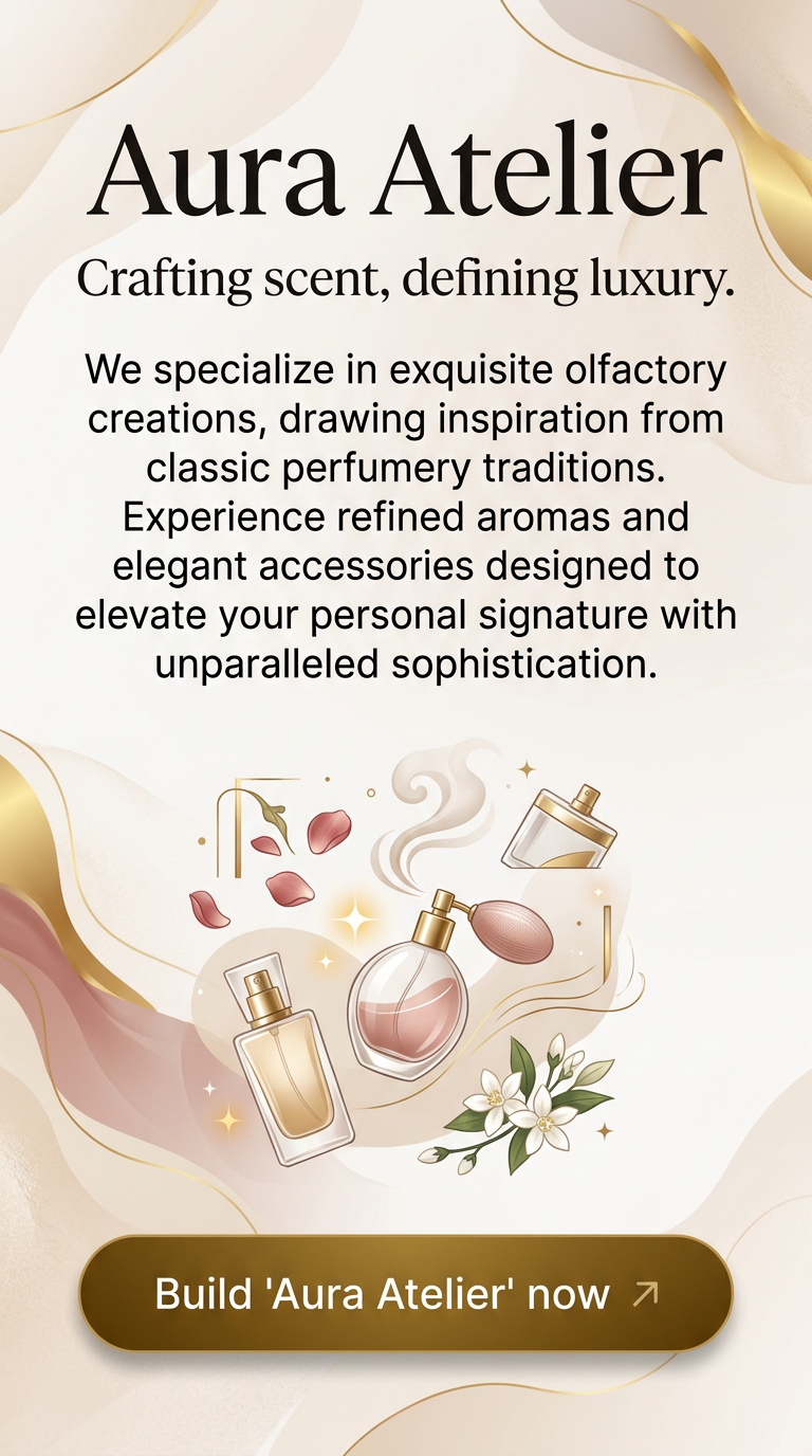 Crafting scent, defining luxury.
