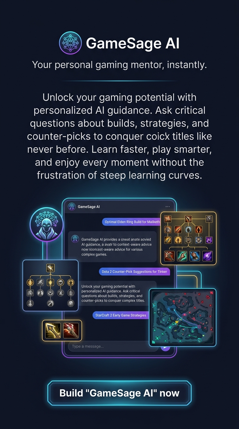 Your personal gaming mentor, instantly.