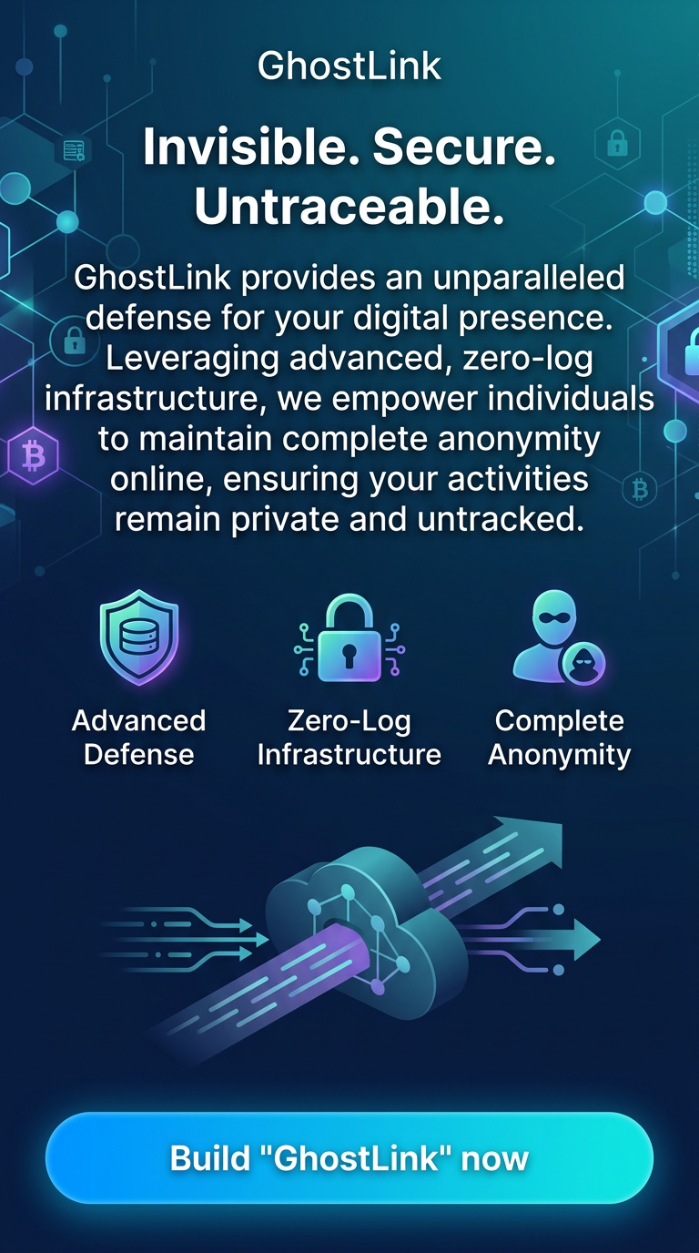 Invisible. Secure. Untraceable.