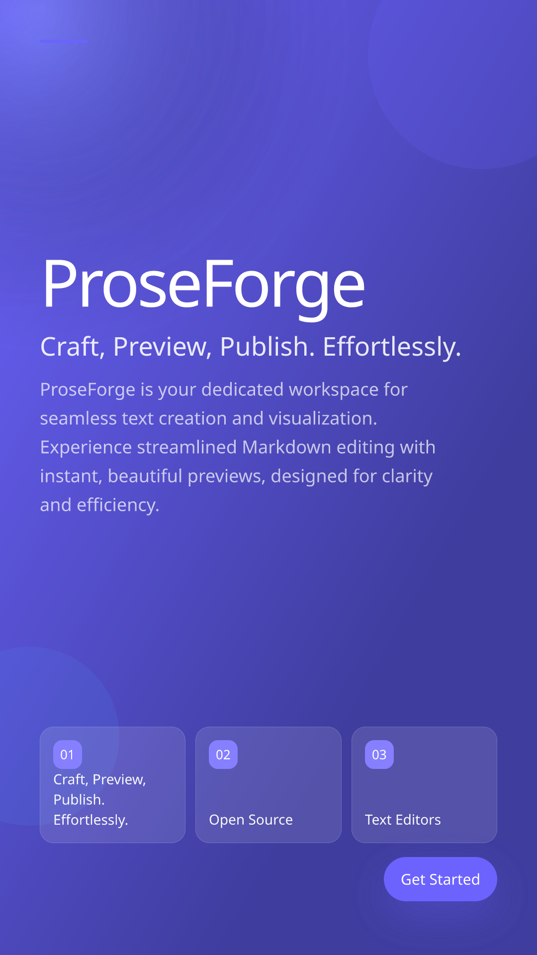 Craft, Preview, Publish. Effortlessly.