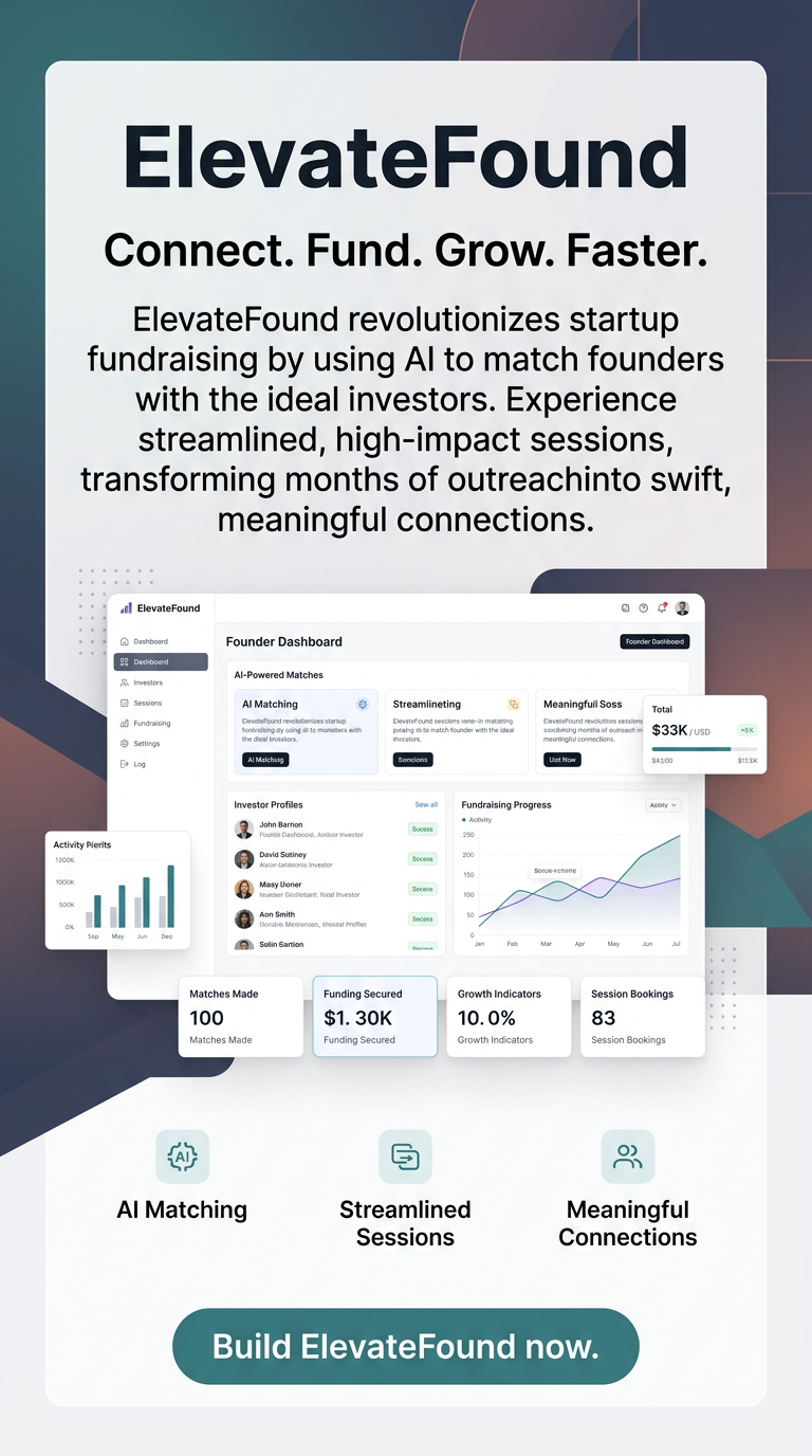 Connect. Fund. Grow. Faster.
