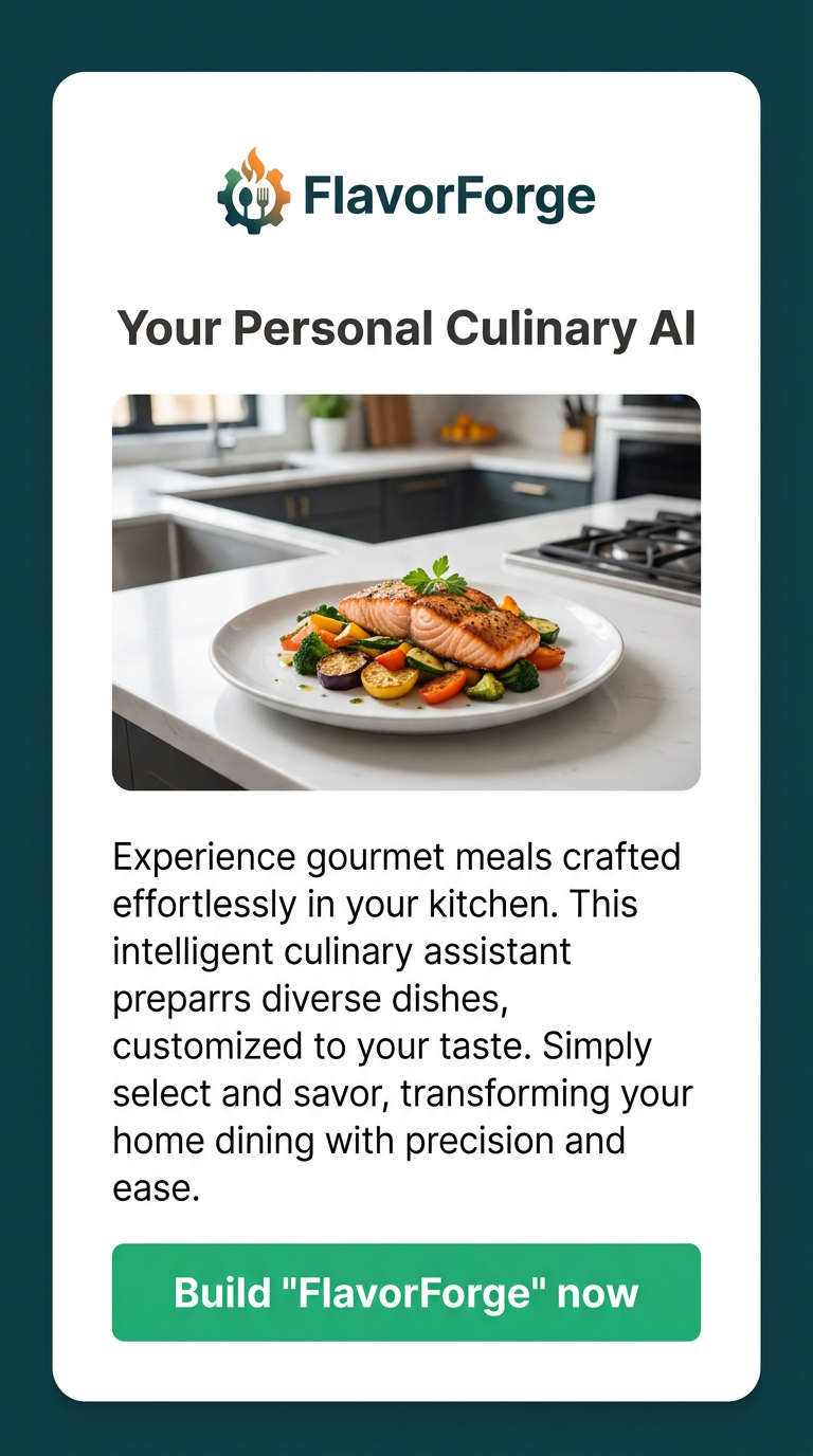 Your Personal Culinary AI