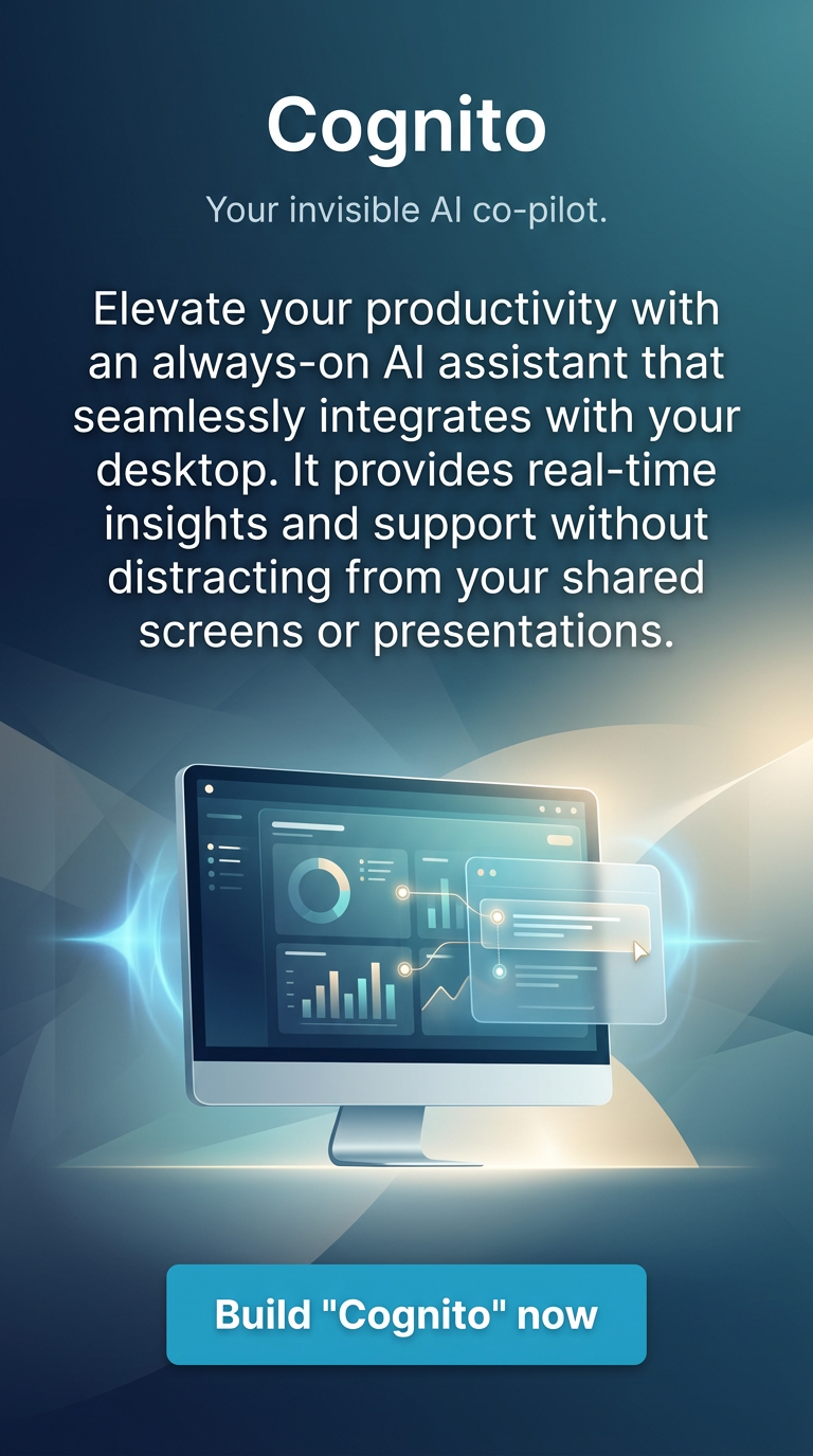 Your invisible AI co-pilot.