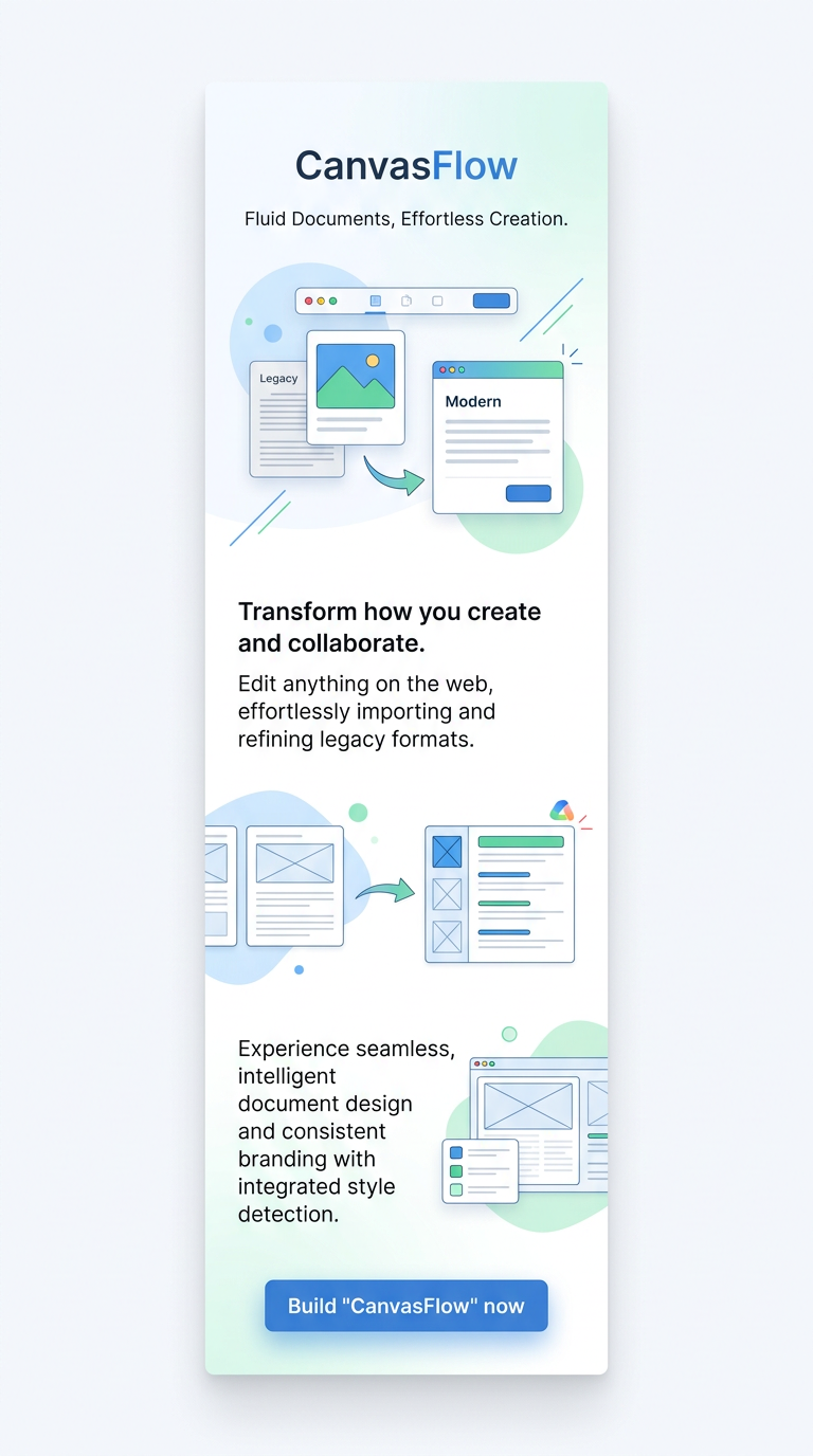 Fluid Documents, Effortless Creation.
